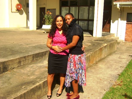 Juantia Fuller and Noluvuyo Madinda