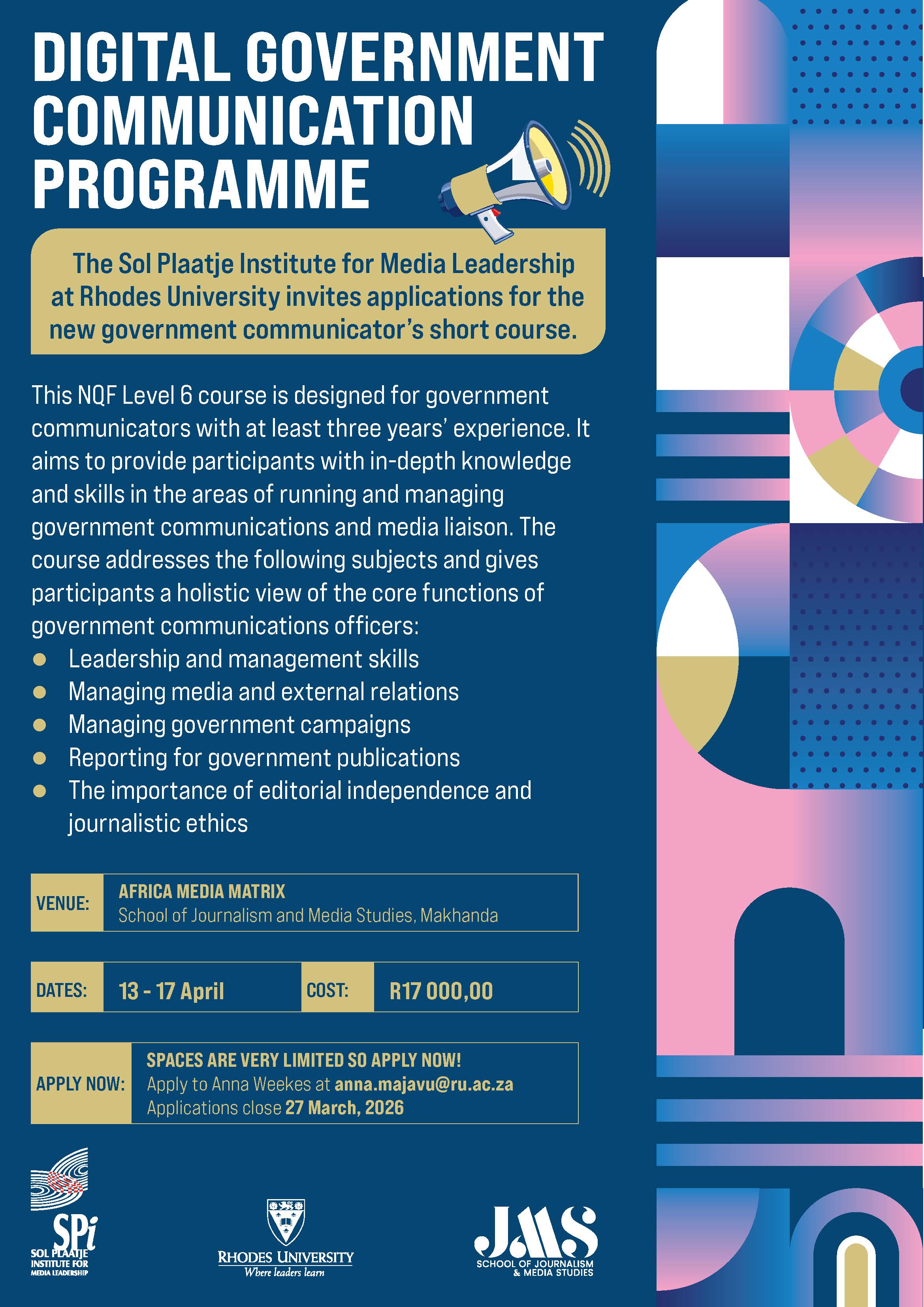 Digital government communication programme