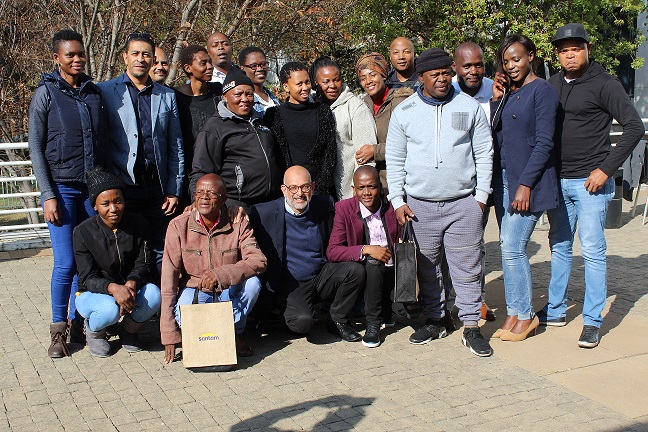 Participants of the Essentials of Print Media Managament short course .