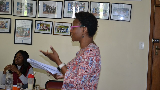 Workshop facilitator: Mercy Mupavayenda 