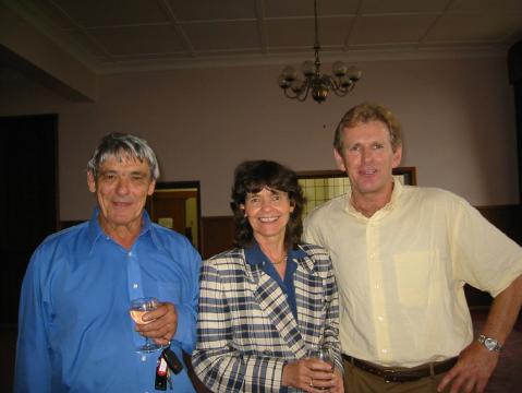 Professors Philip van der Watt, Sarah Radloff and Trevor Hastie