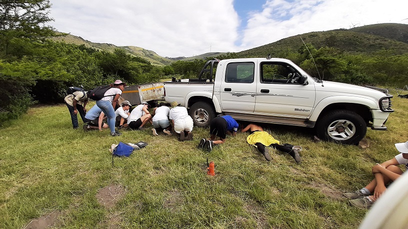 Learning to change a tyre