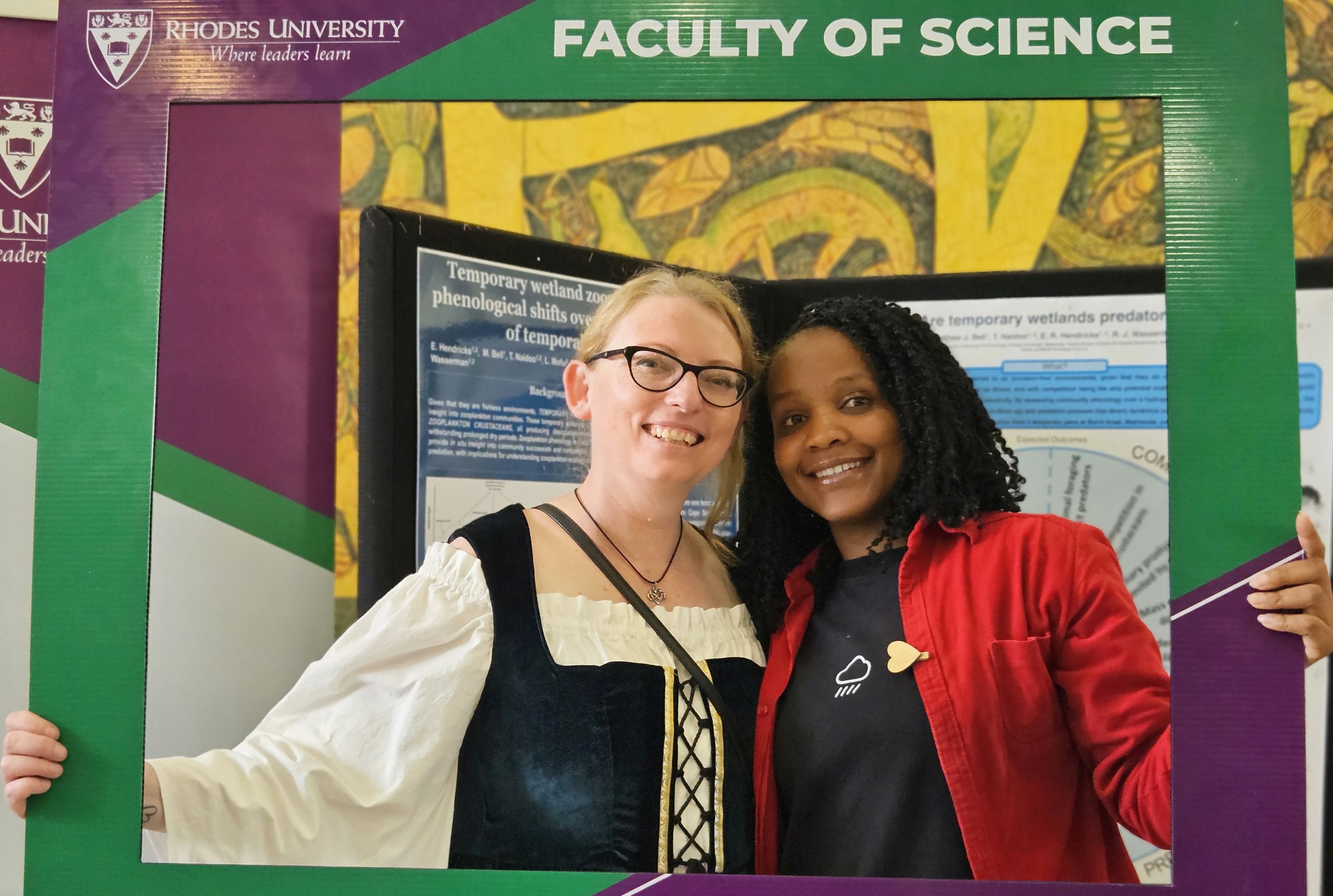 Heritage Day celebrations 2025 - Nwabisa Magengelele and Shelley Edwards (organisers) celebrate the diversity in the DZE!
